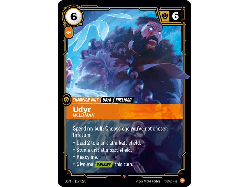 Udyr, Wildman OGN-157 | Origins | ProCards México