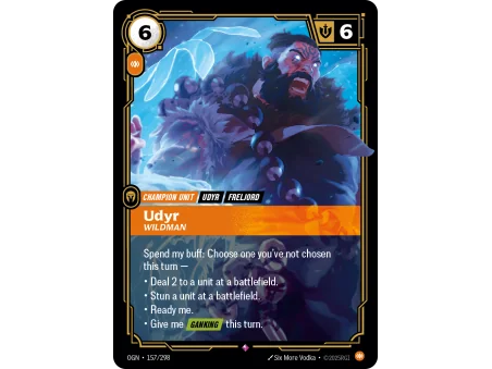 Udyr, Wildman OGN-157 | Origins | ProCards México
