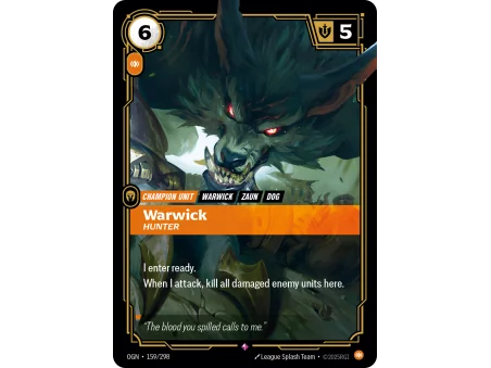 Warwick, Hunter OGN-159 | Origins | ProCards México