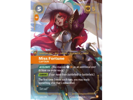 Miss Fortune, Captain OGN-162A | Origins | ProCards México