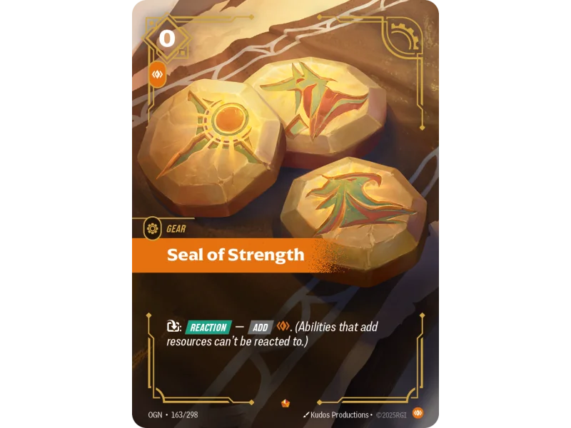 Seal of Strength OGN-163 | Origins | ProCards México