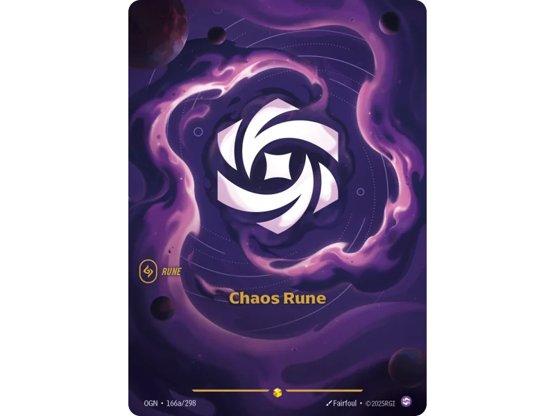 Chaos Rune OGN-166A | Origins | ProCards México
