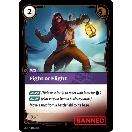 Fight or Flight OGN-168 | Origins | ProCards México