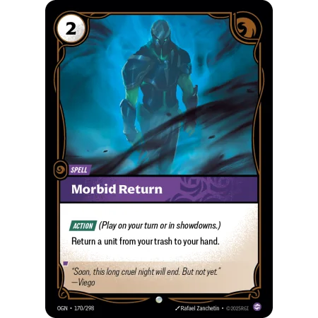 Morbid Return OGN-170 | Origins | ProCards México
