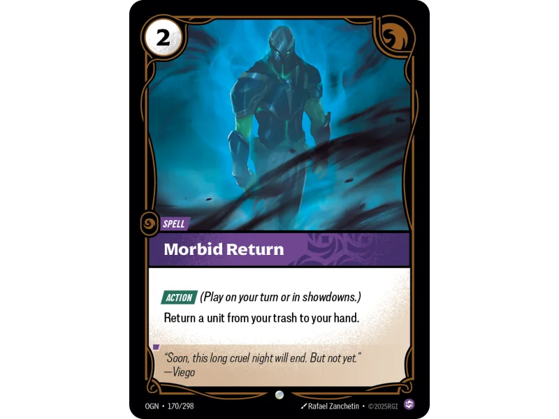 Morbid Return OGN-170 | Origins | ProCards México