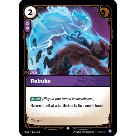 Rebuke OGN-172 | Origins | ProCards México