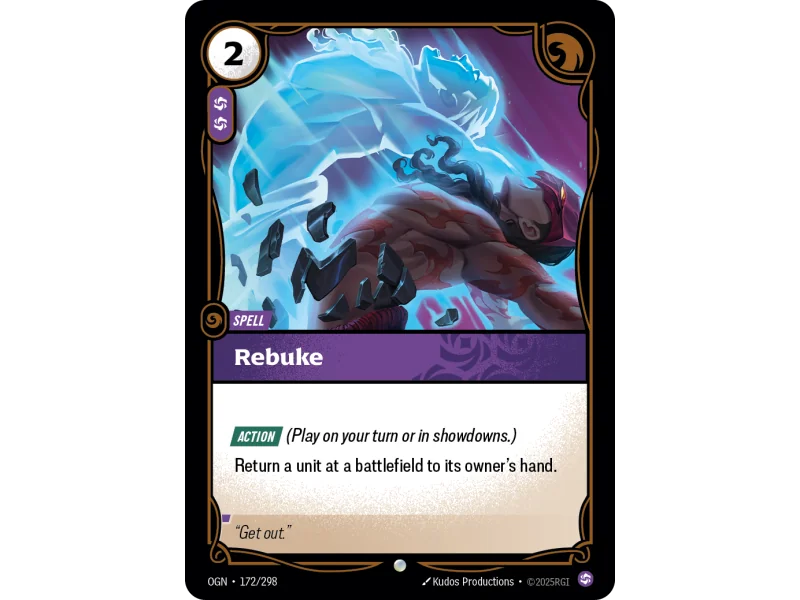 Rebuke OGN-172 | Origins | ProCards México