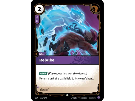 Rebuke OGN-172 | Origins | ProCards México