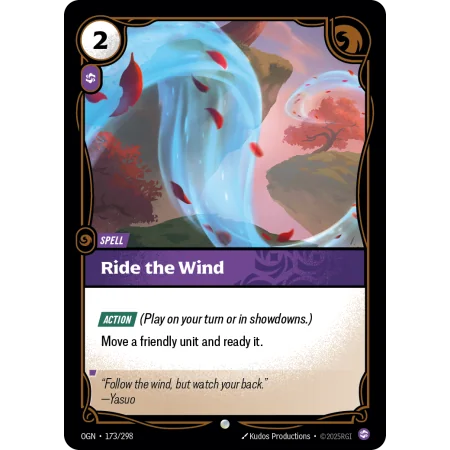 Ride the Wind OGN-173 | Origins | ProCards México