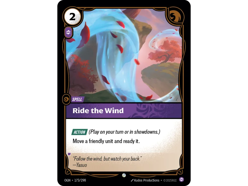 Ride the Wind OGN-173 | Origins | ProCards México