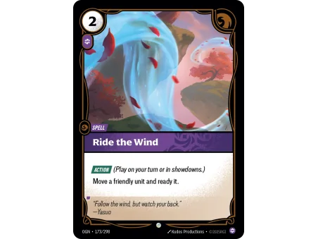 Ride the Wind OGN-173 | Origins | ProCards México