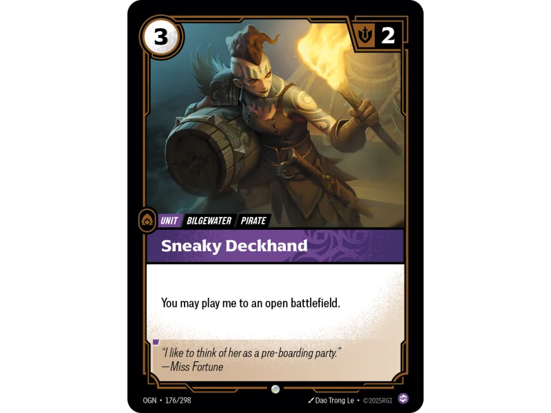 Sneaky Deckhand OGN-176 | Origins | ProCards México