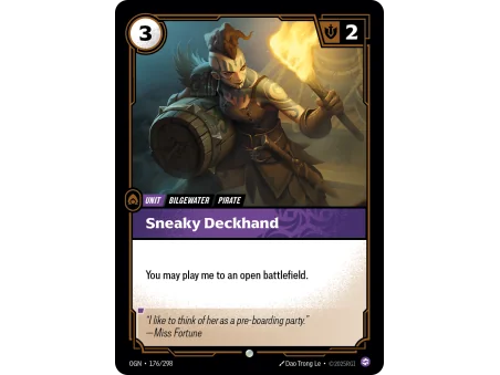 Sneaky Deckhand OGN-176 | Origins | ProCards México