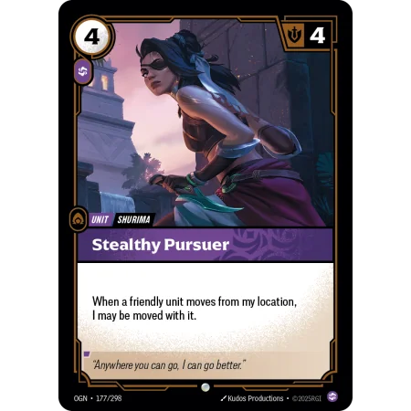 Stealthy Pursuer OGN-177 | Origins | ProCards México
