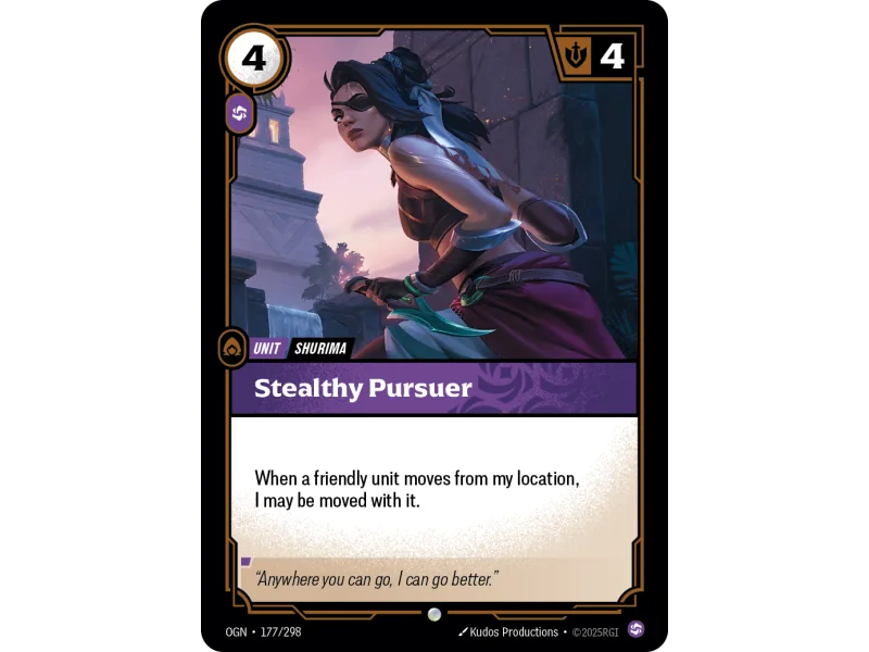 Stealthy Pursuer OGN-177 | Origins | ProCards México