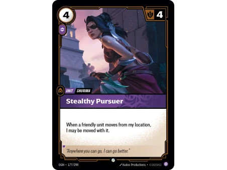 Stealthy Pursuer OGN-177 | Origins | ProCards México
