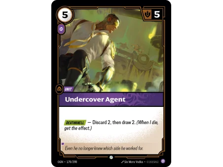Undercover Agent OGN-178 | Origins | ProCards México