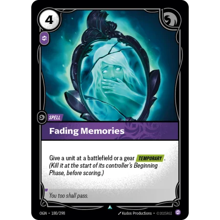 Fading Memories OGN-180 | Origins | ProCards México
