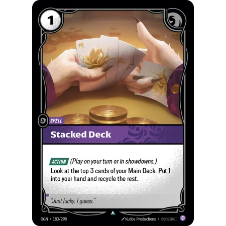 Stacked Deck OGN-183 | Origins | ProCards México