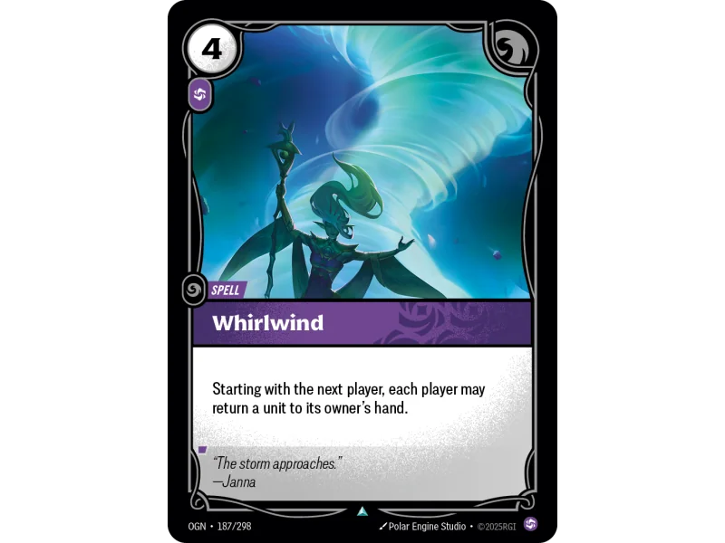 Whirlwind OGN-187 | Origins | ProCards México
