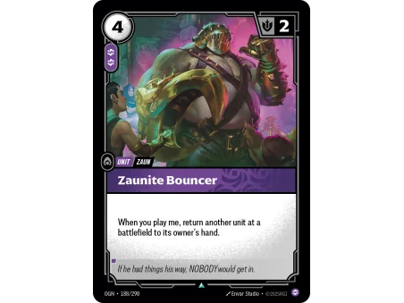 Zaunite Bouncer OGN-188 | Origins | ProCards México