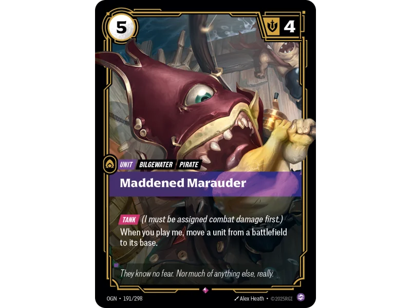 Maddened Marauder OGN-191 | Origins | ProCards México