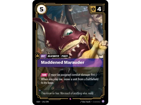 Maddened Marauder OGN-191 | Origins | ProCards México