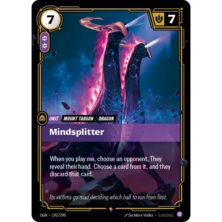 Mindsplitter OGN-192 | Origins | ProCards México