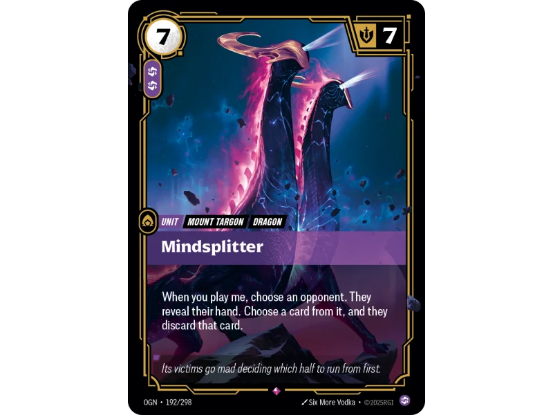 Mindsplitter OGN-192 | Origins | ProCards México