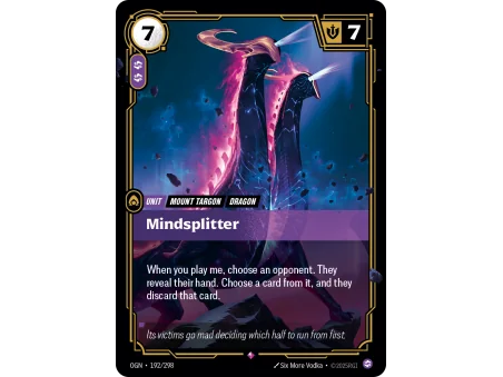 Mindsplitter OGN-192 | Origins | ProCards México