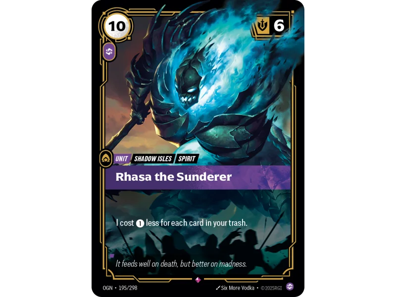 Rhasa the Sunderer OGN-195 | Origins | ProCards México