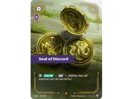 Seal of Discord OGN-204 | Origins | ProCards México