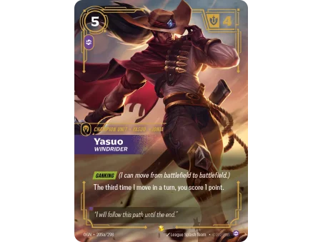 Yasuo, Windrider OGN-205A | Origins | ProCards México