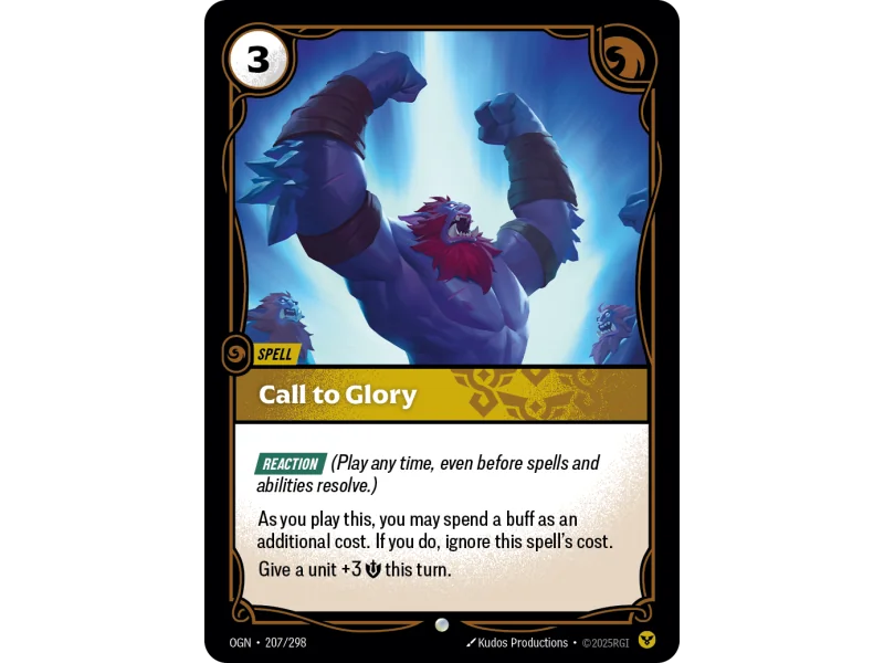 Call to Glory OGN-207 | Origins | ProCards México