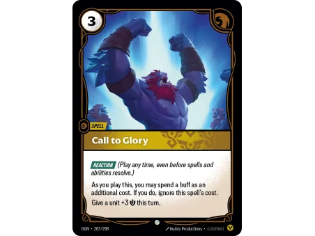 Call to Glory OGN-207 | Origins | ProCards México