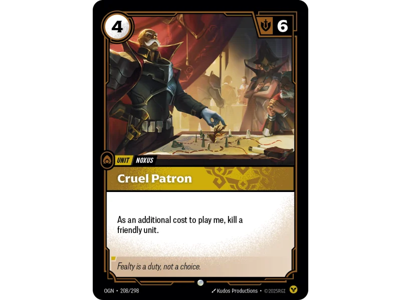 Cruel Patron OGN-208 | Origins | ProCards México