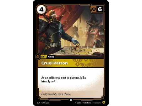 Cruel Patron OGN-208 | Origins | ProCards México