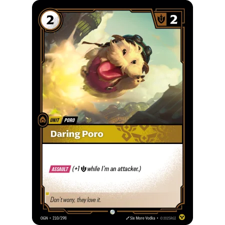 Daring Poro OGN-210 | Origins | ProCards México
