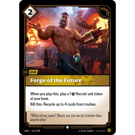 Forge of the Future OGN-212 | Origins | ProCards México