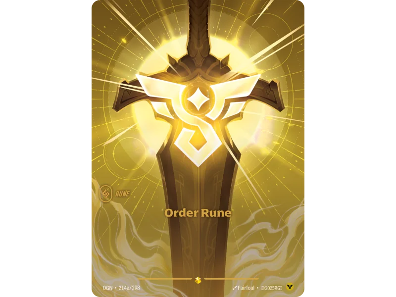 Order Rune OGN-214A | Origins | ProCards México