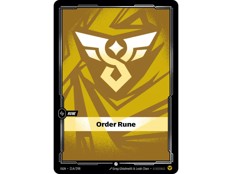 Order Rune OGN-214 | Origins | ProCards México