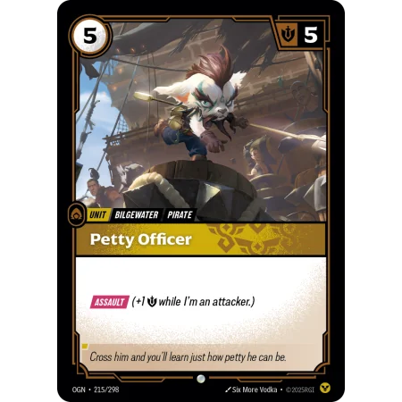 Petty Officer OGN-215 | Origins | ProCards México
