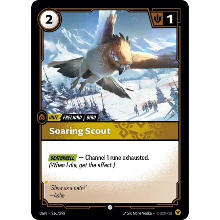 Soaring Scout OGN-216 | Origins | ProCards México