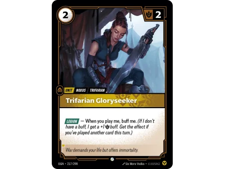 Trifarian Gloryseeker OGN-217 | Origins | ProCards México