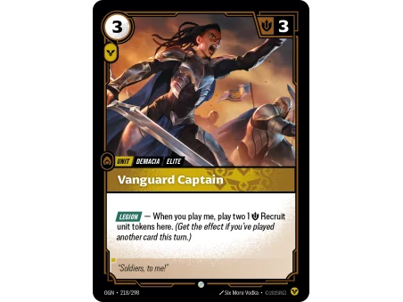 Vanguard Captain OGN-218 | Origins | ProCards México