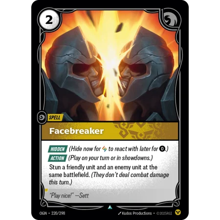 Facebreaker OGN-220 | Origins | ProCards México
