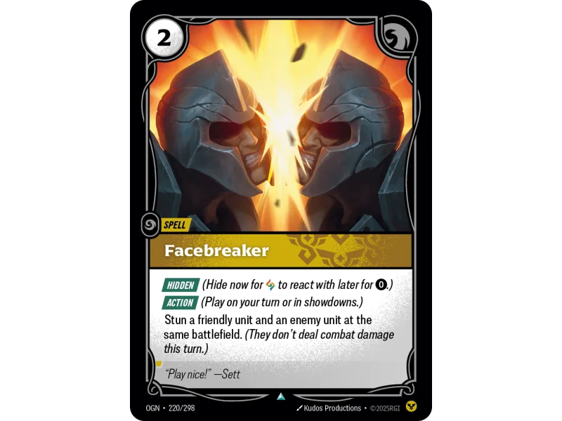 Facebreaker OGN-220 | Origins | ProCards México