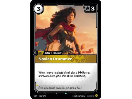 Noxian Drummer OGN-222 | Origins | ProCards México