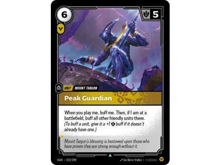 Peak Guardian OGN-223 | Origins | ProCards México