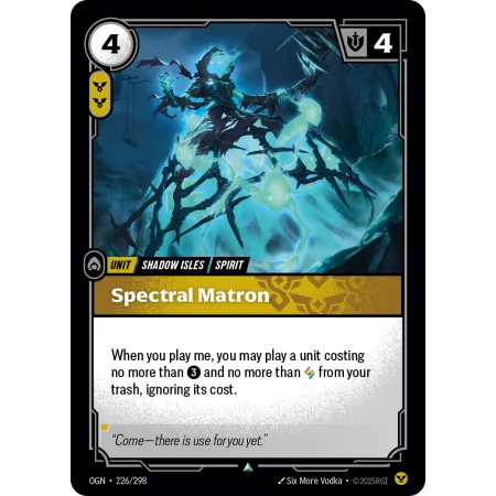 Spectral Matron OGN-226 | Origins | ProCards México